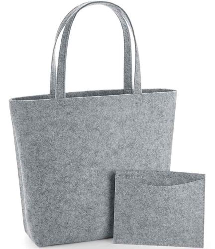 BagBase Felt Shopper - GME - ONE
